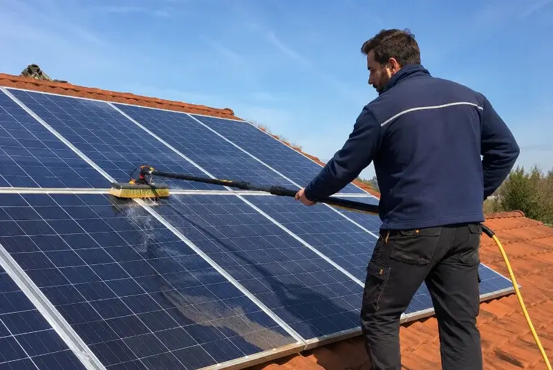 Nettoyage et entretien de panneaux solaires à Saint-Béat-Lez